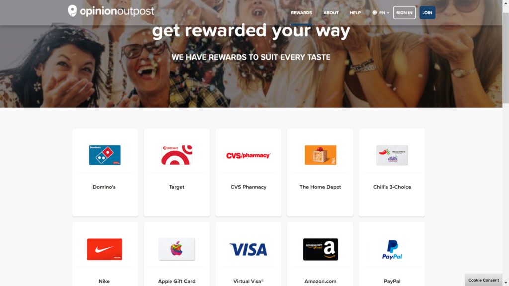 opinion outpost review rewards screen